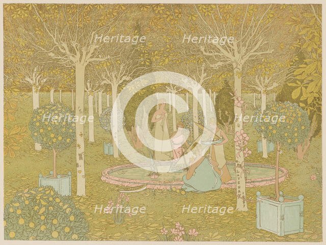 Park, 1897. Creator: Latenay, Gaston de (1859-1943).