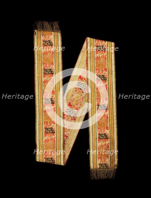 Ribbon, Czech, early 19th century. Creator: Unknown.