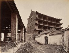 Canton, China: the Five-Storied Pagoda and Old Fort, c1873. Creator: William Pryor Floyd.