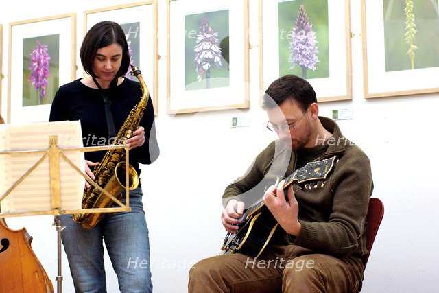 Allison Neale and Dave Warren, Clocktower Cafe, Croydon, Surrey, 2008.  Artist: Brian O'Connor.