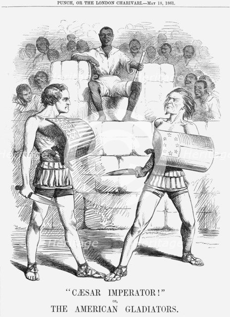 'Caesar Imperator!', 1861. Artist: Unknown
