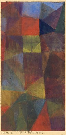 The window, 1914. Creator: Klee, Paul (1879-1940).