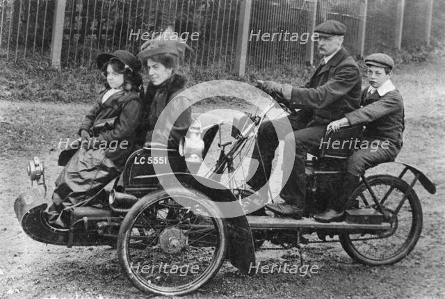 1905 Lagonda Tricar. Creator: Unknown.