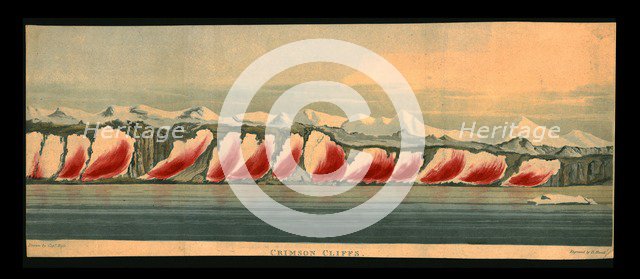 'Crimson Cliffs', 1819. Creator: Daniel Havell.