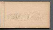 Sketchbook, page 06: "Gorham" (Maine), 1859. Creator: Sanford Robinson Gifford (American, 1823-1880).