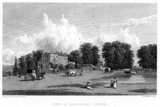 View on Hampstead Heath, London, 19th century.Artist: E Finden