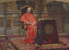 Portrait of Cardinal Sembratowicz, 1896. Creator: Aleksander Augustynowicz.
