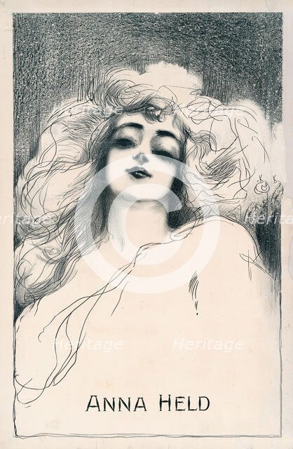Anna Held, 1900. Creator: Anonymous.