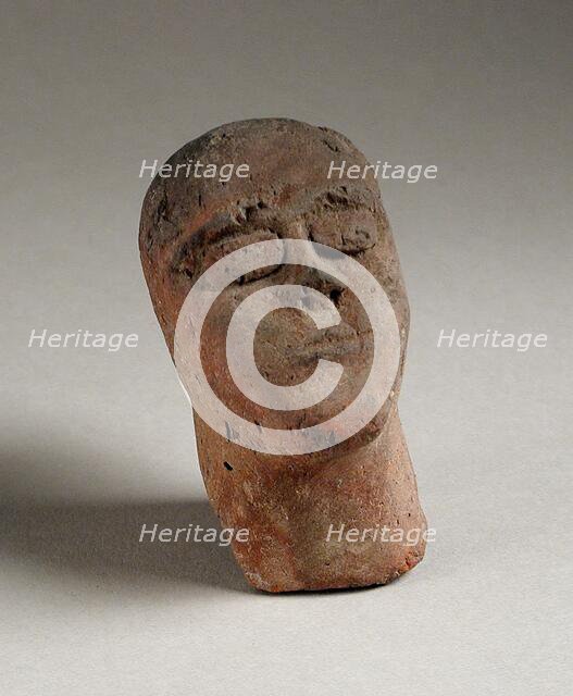 Head of a Man, Ptolemaic Period-Roman Period (305 BCE-337 CE). Creator: Unknown.