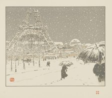 From Thirty-Six Views of the Eiffel Tower, 1902. Creator: Rivière, Henri (1864-1951)