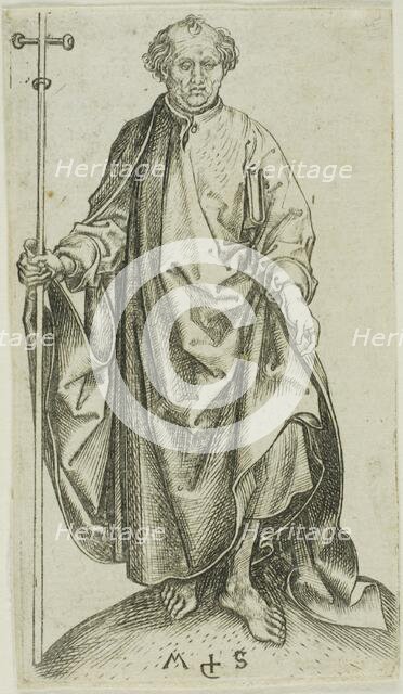 St. Philip, from Apostles, n.d. Creator: Martin Schongauer.