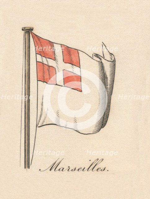'Marseilles', 1838. Artist: Unknown.