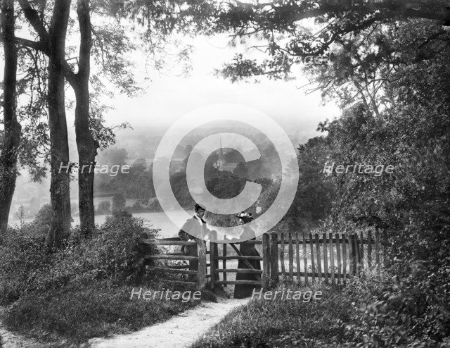 St Lawrence's Church, Mickleton, Gloucestershire, c1860-c1922. Artist: Henry Taunt.