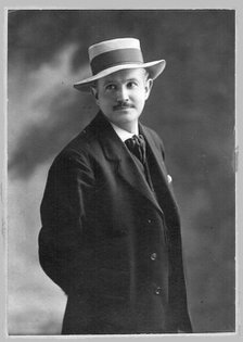 Portrait of the composer Gabriel Dupont (1878-1914) , 1901. Creator: Anonymous.