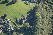 Spofforth Castle, the ruins of the west range of a 13th century manor house, North Yorkshire, 2023. Creator: Robyn Andrews.