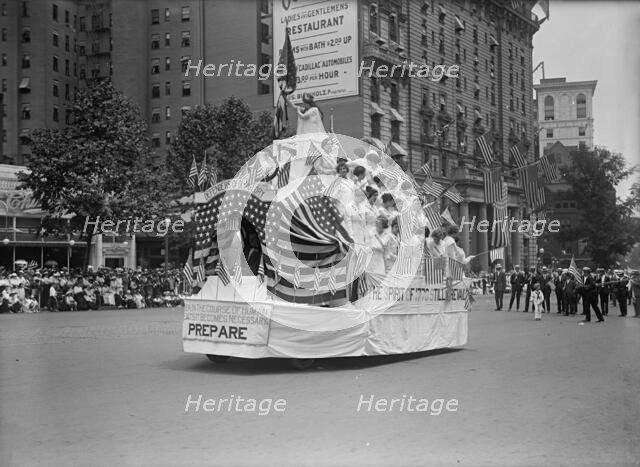 Preparedness Parade, 1916. Creator: Harris & Ewing.