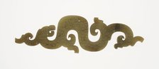 Dragon Pendant, Eastern Zhou dynasty, (c. 770-256 B.C.) c.4th/3rd century B.C.  Creator: Unknown.