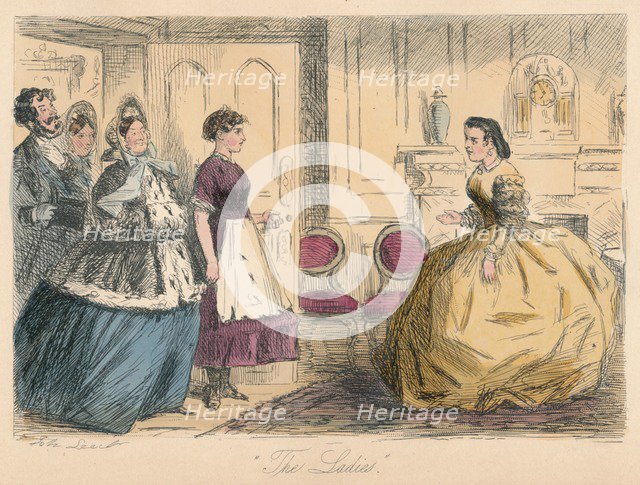 'The Ladies', 1865. Artist: John Leech.