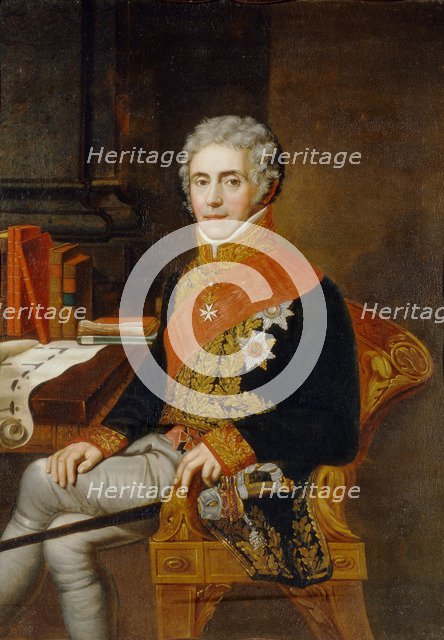 Portrait of Ivan Vasilyevich Tutolmin (1751-1839), Second Half of the 18th cen.. Artist: Anonymous, 18th century  