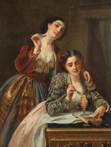 The Five Senses: Taste, c1865. Creator: Schlesinger, Henry Guillaume (1814-1893)
