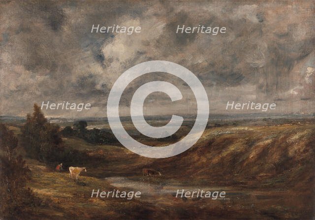 Hampstead Heath, 1825 to 1830. Creator: John Constable.