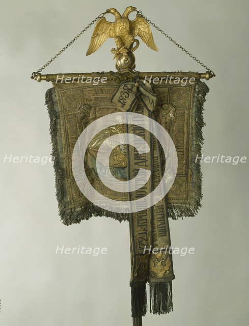 Standard of the Life-Guards Horse Regiment, 1832. Artist: Flags, Banners and Standards  