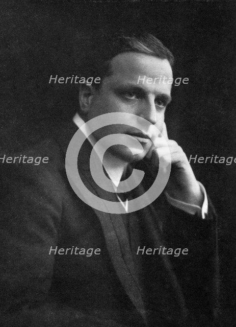 Portrait of F Fissi, 1908-1909.Artist: Charles F Borup