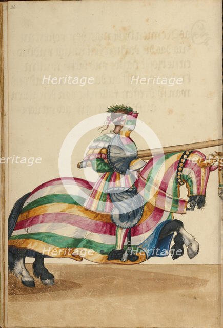 A Tournament Contest, about 1560-1570. Creator: Unknown.