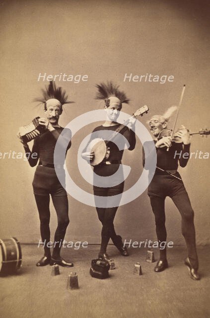 Musical Mokes, 1860s. Creator: J. Wood.