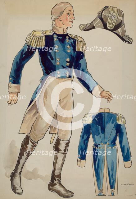 Uniform, c. 1936. Creator: Lillian Causey.