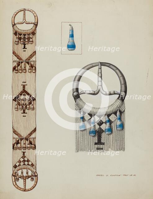 Spanish Cinch, c. 1937. Creator: Majel G. Claflin.
