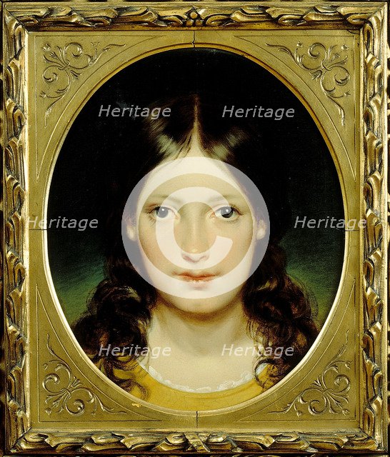 Girl. Artist: Amerling, Friedrich Ritter von (1803-1887)