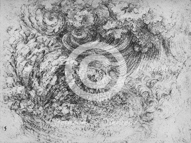 'A Cloudburst', c1480 (1945). Artist: Leonardo da Vinci.