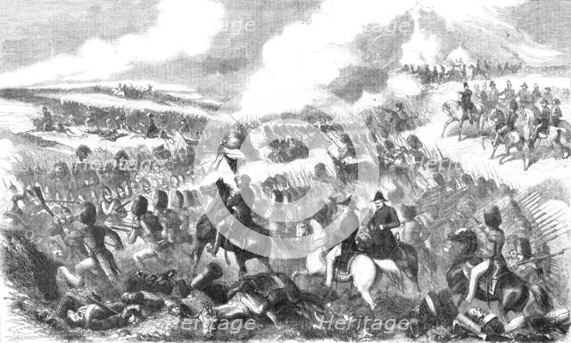 'The Battle of Alma: Charge of the Grenadier Guards and of The Highlanders, Under the Duke...', 1854 Creator: Unknown.