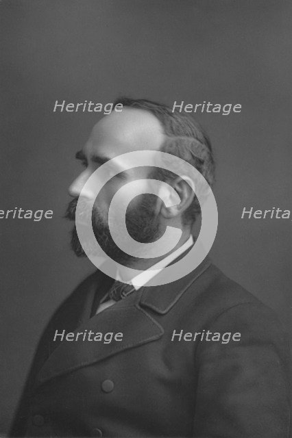 'Mr. Michael Davitt', c1891. Artist: W&D Downey.