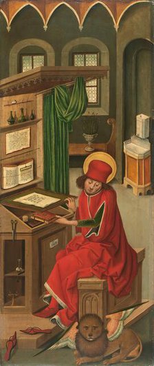 Saint Mark the Evangelist, 1478. Creator: Gabriel Malesskircher.