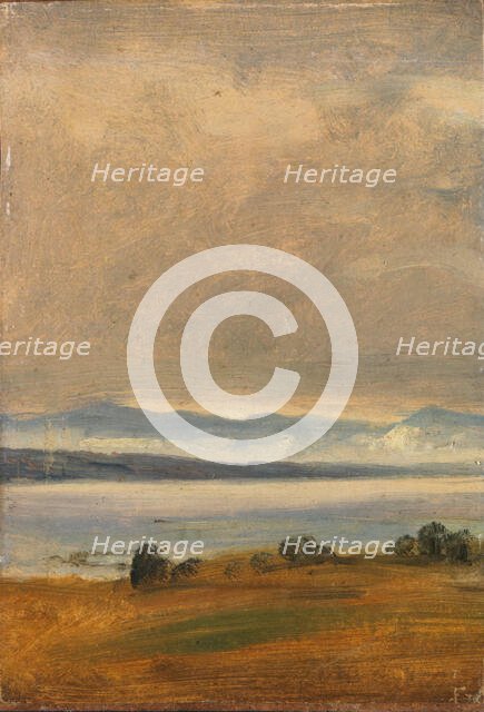 Landscape study, probably 1833. Creator: Thomas Fearnley.
