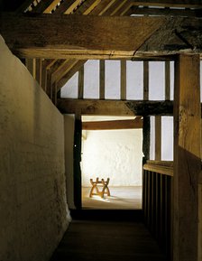 First Floor, Medieval Merchant's House, French Street, Southampton, Hampshire, 1988. Artist: Paul Highnam