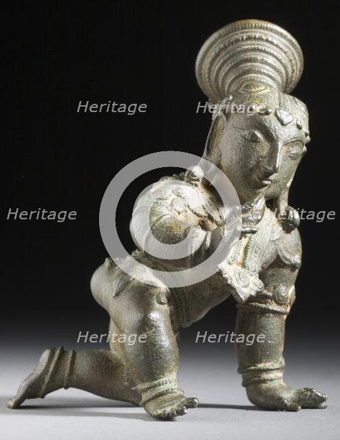 Krishna, The Butter Thief, 16th century. Creator: Unknown.