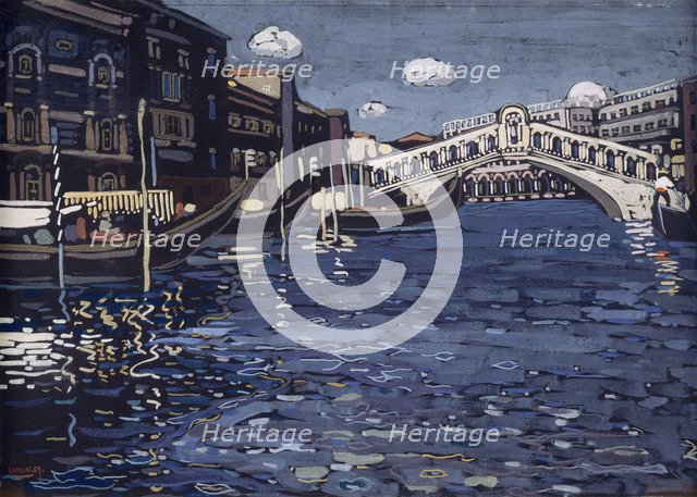 Memory from Venice 4 (Ponte di Rialto), 1904.