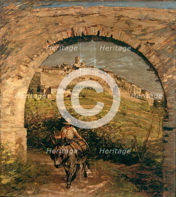 The Aqueduct, c1880-1920. Creator: Henry Herbert la Thangue.