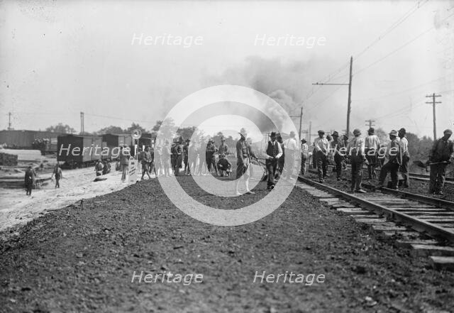 Camp Meade #2, Maryland, 1917. Creator: Harris & Ewing.