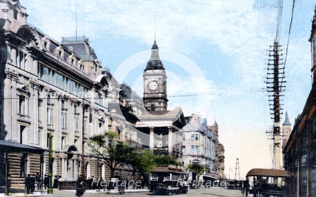 The Town Hall (new extension), Melbourne, Australia, 1912. Artist: Unknown