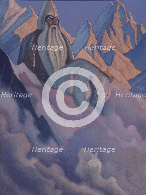 Svyatogor, 1942. Artist: Roerich, Nicholas (1874-1947)