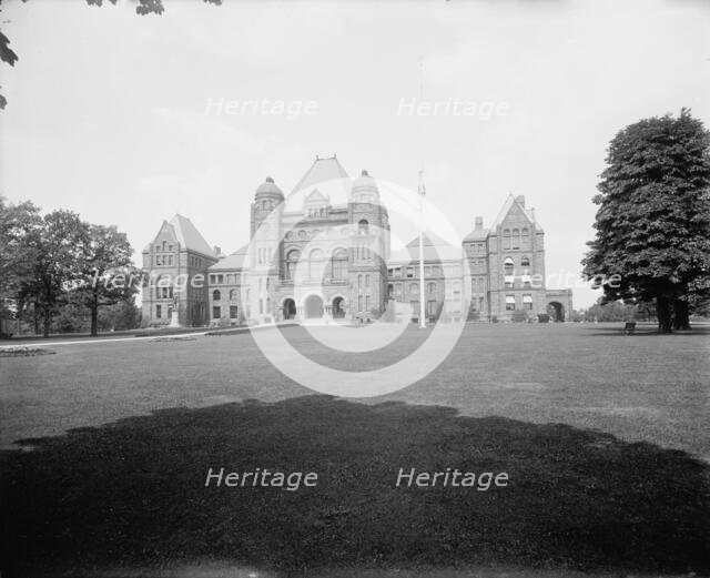 Parliament buildings, Toronto, c1901. Creator: Unknown.