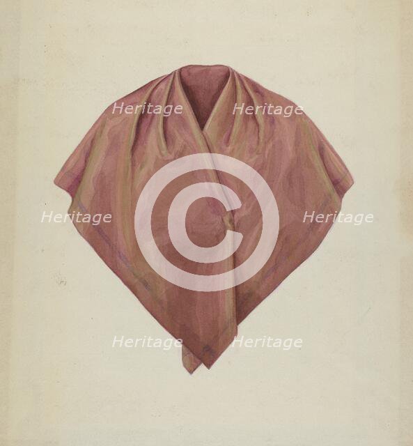 Shaker Kerchief, c. 1936. Creator: Betty Fuerst.