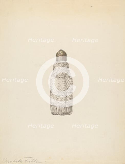 Salt Shaker, c. 1939. Creator: Elisabeth Fulda.