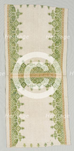 Pillow Cover, 1700s. Creator: Unknown.