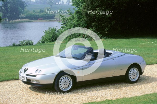 1997 Alfa Romeo spider twin spark 16v. Artist: Unknown.