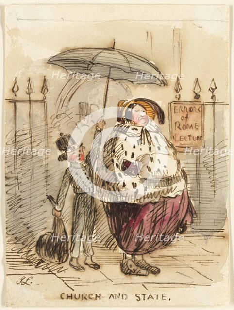 Church and State, n.d. Creator: John Leech.